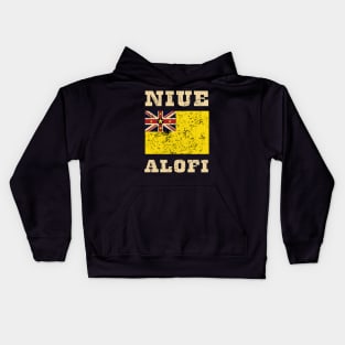 Flag of Niue Kids Hoodie